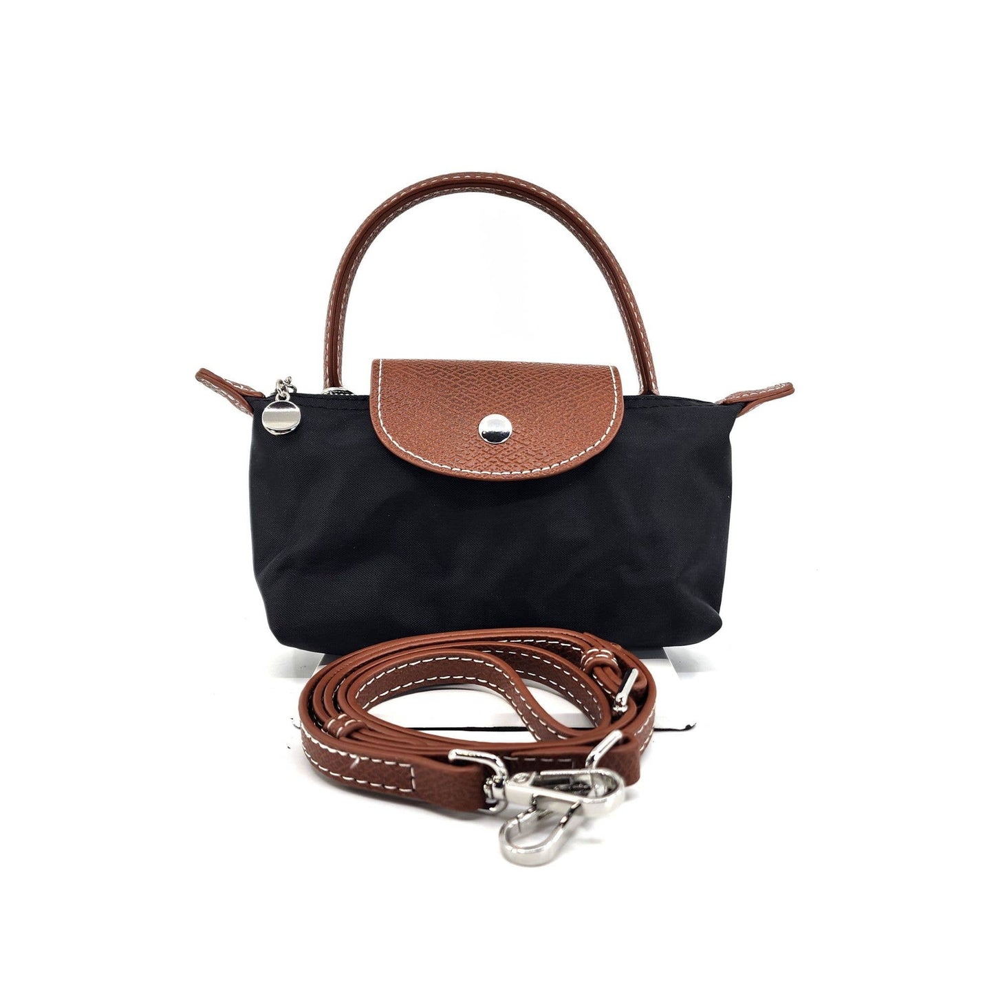 Natalie Mini Top Zip Flap Crossbody Bag