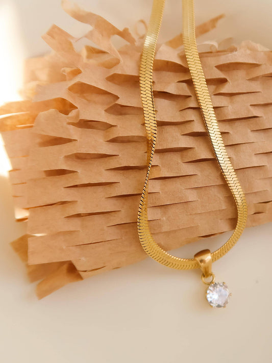 Blanc 18K Gold Necklace