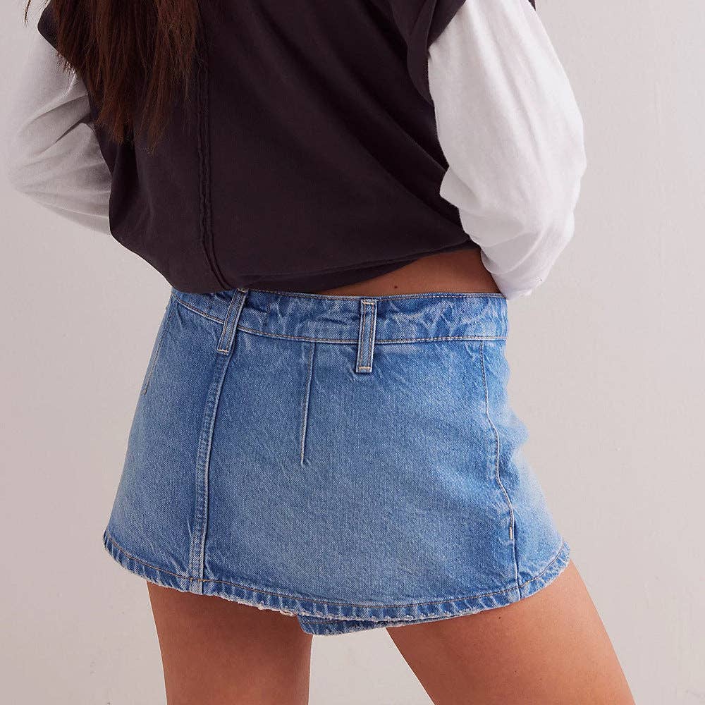 Kate Denim Mini Skirt