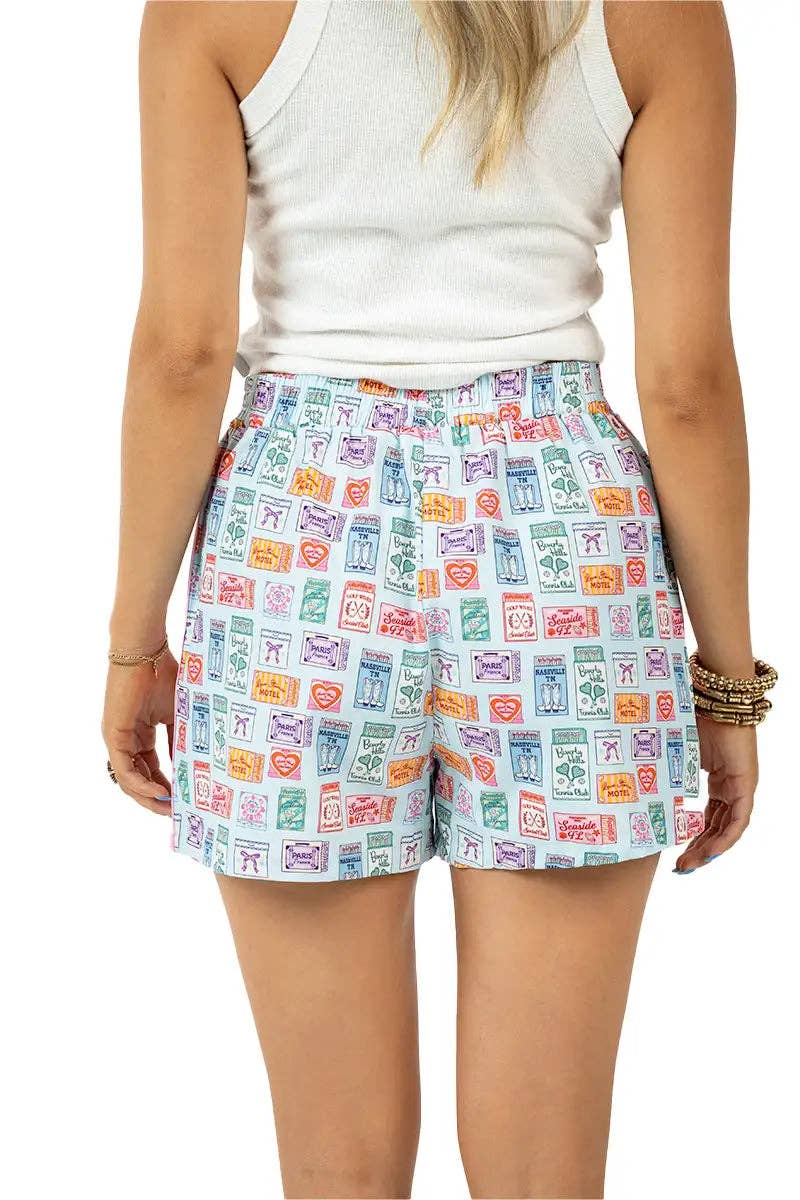 Traveling Matchbook Boxer Shorts