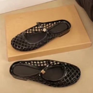 Black Jelly Sandal