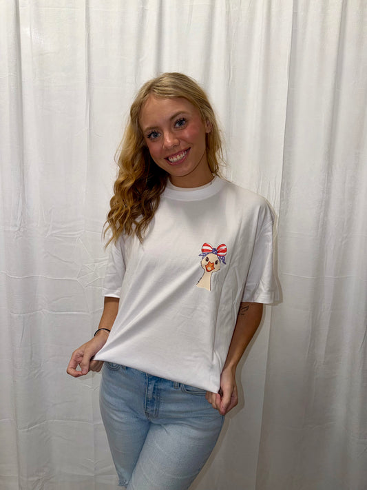 Silly Goose July 4th Tee