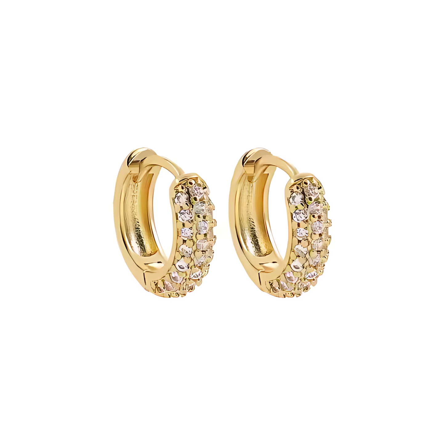 Layla Pave Hoops