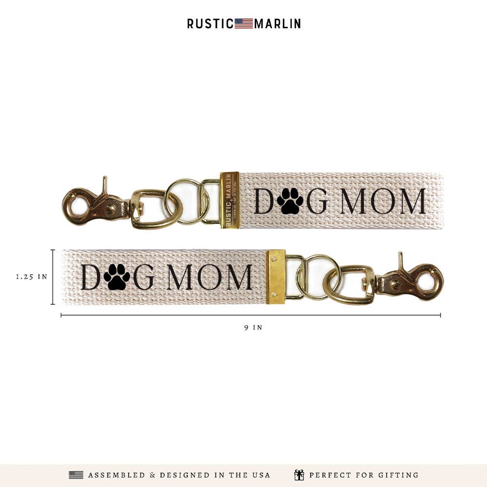 Dog Mom Keychain