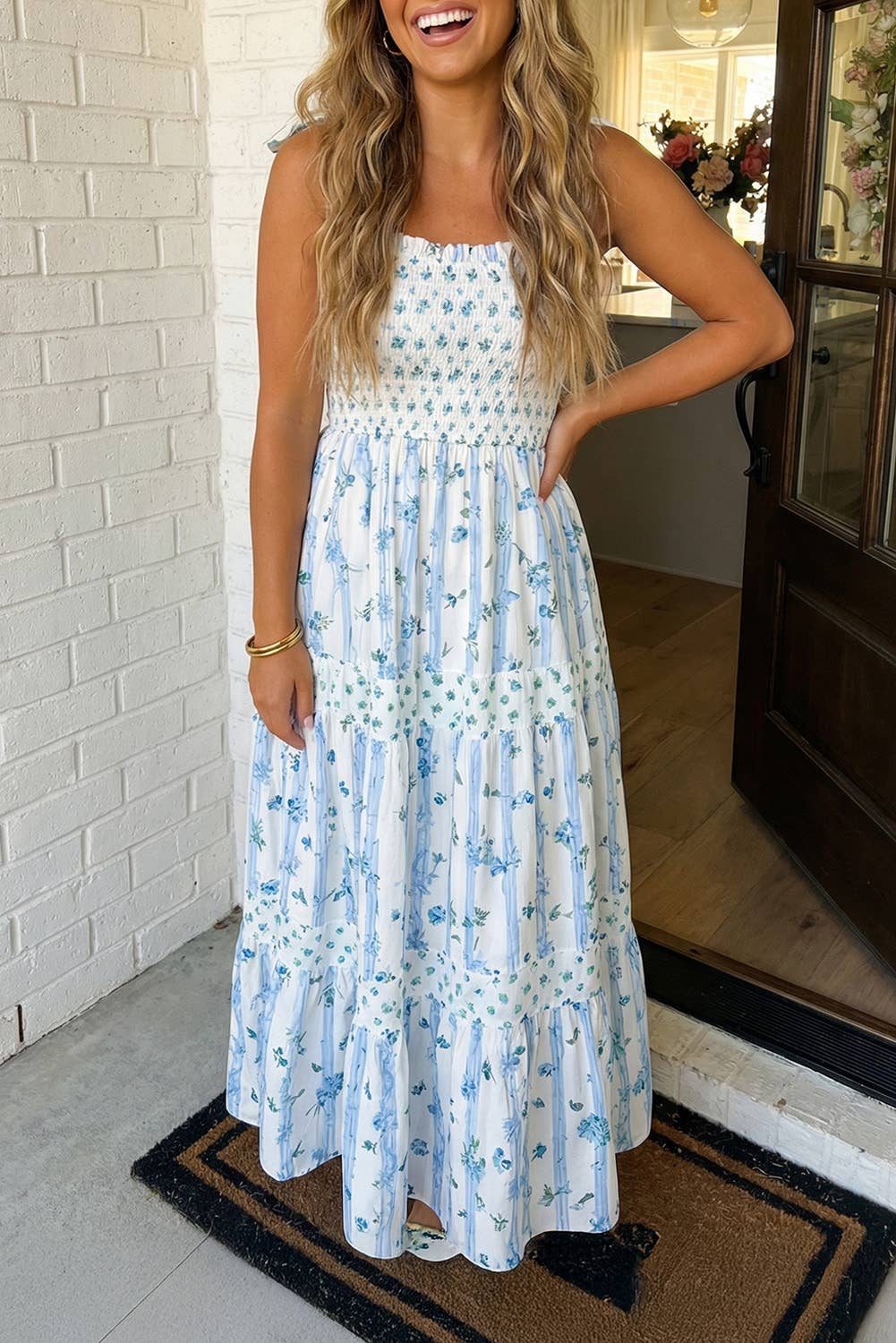 Loxie Floral Maxi Dress (S-XL)