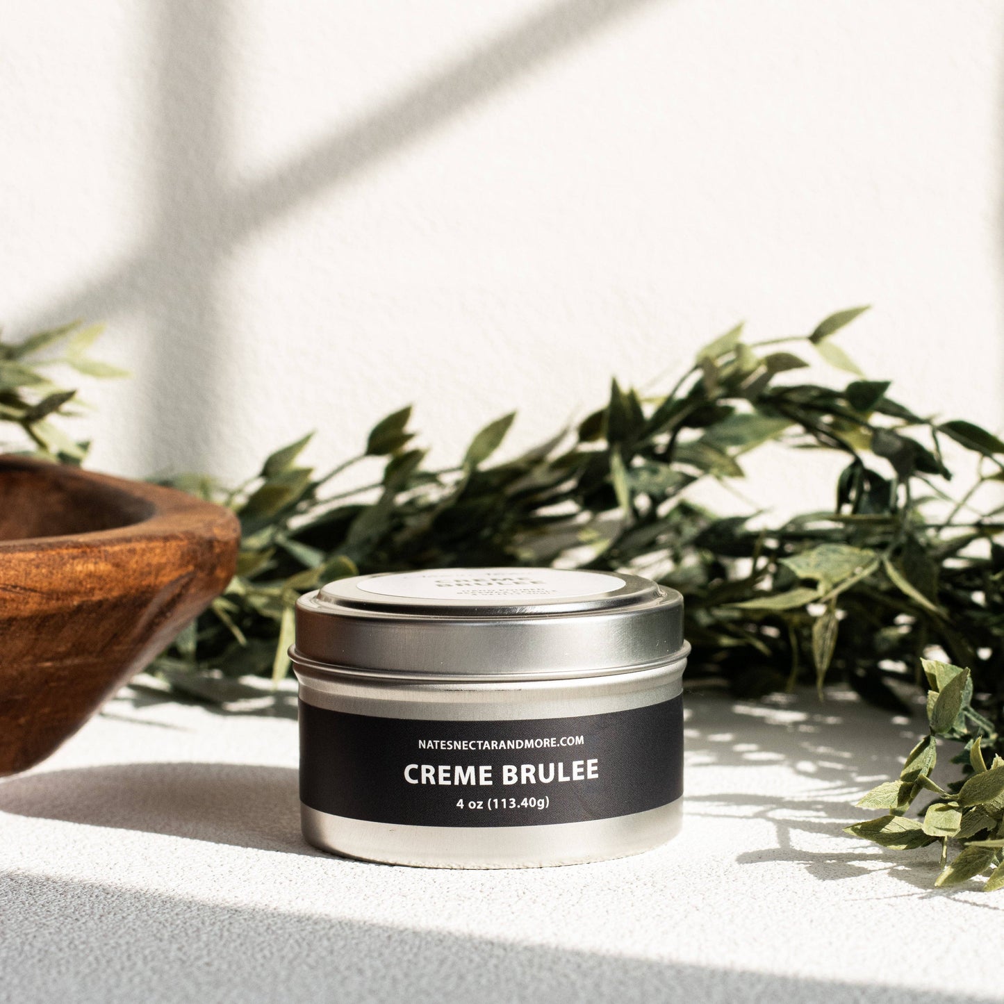 Creme Brulee Beeswax Candle