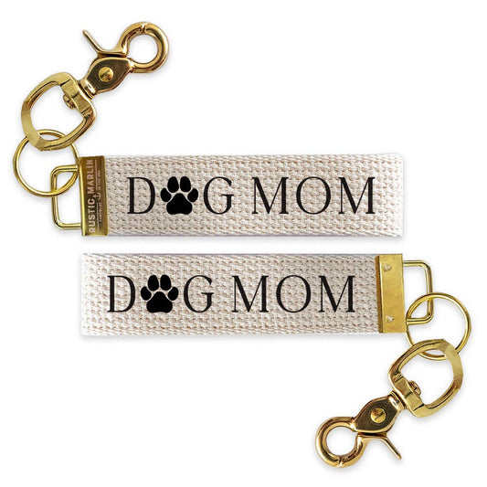 Dog Mom Keychain