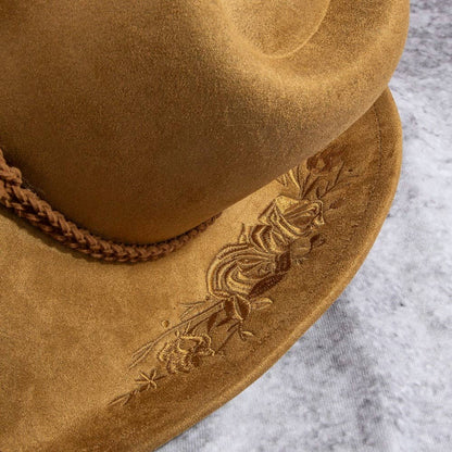 Rose Fedora Cowboy Hat