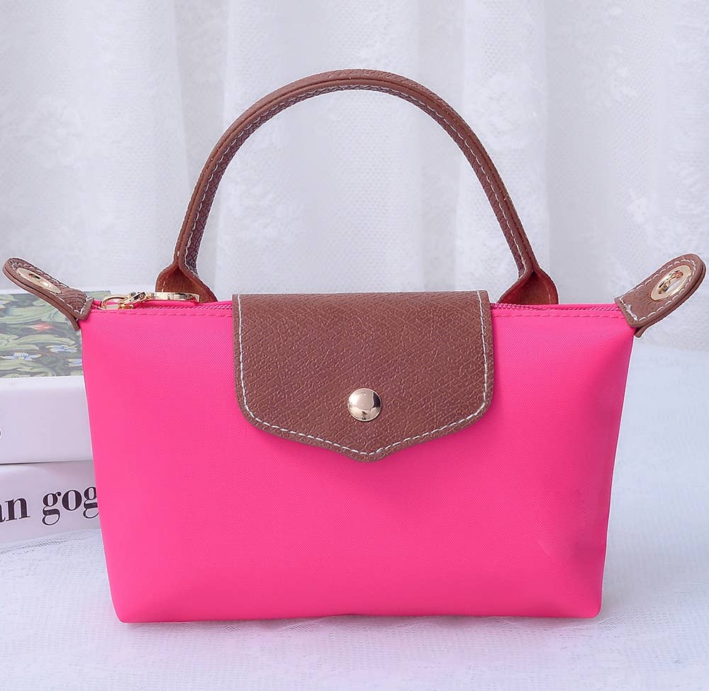 Nylon Mini Crossbody & Purse Bag with Detachable Strap
