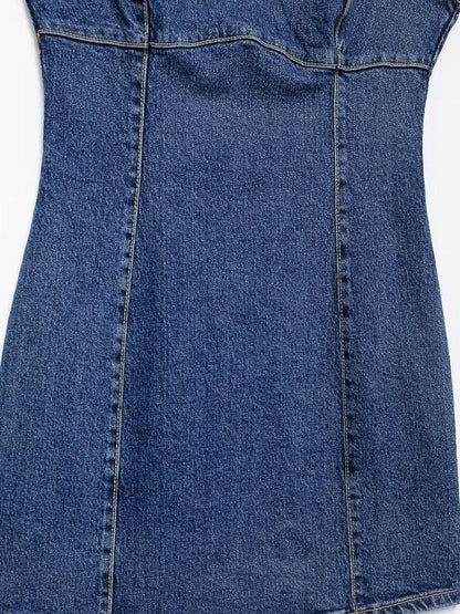 Denise Denim Mini Dress