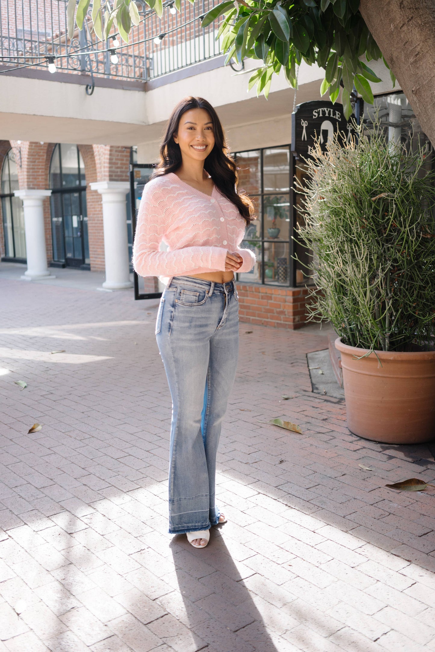 Lena "Tummy Control " w/ Release Hem Flare