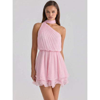 Madison Halter Neck Mini Dress