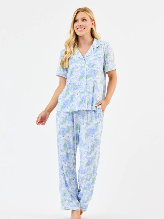 Charlotte Pant Set | Daisy Chain Blue