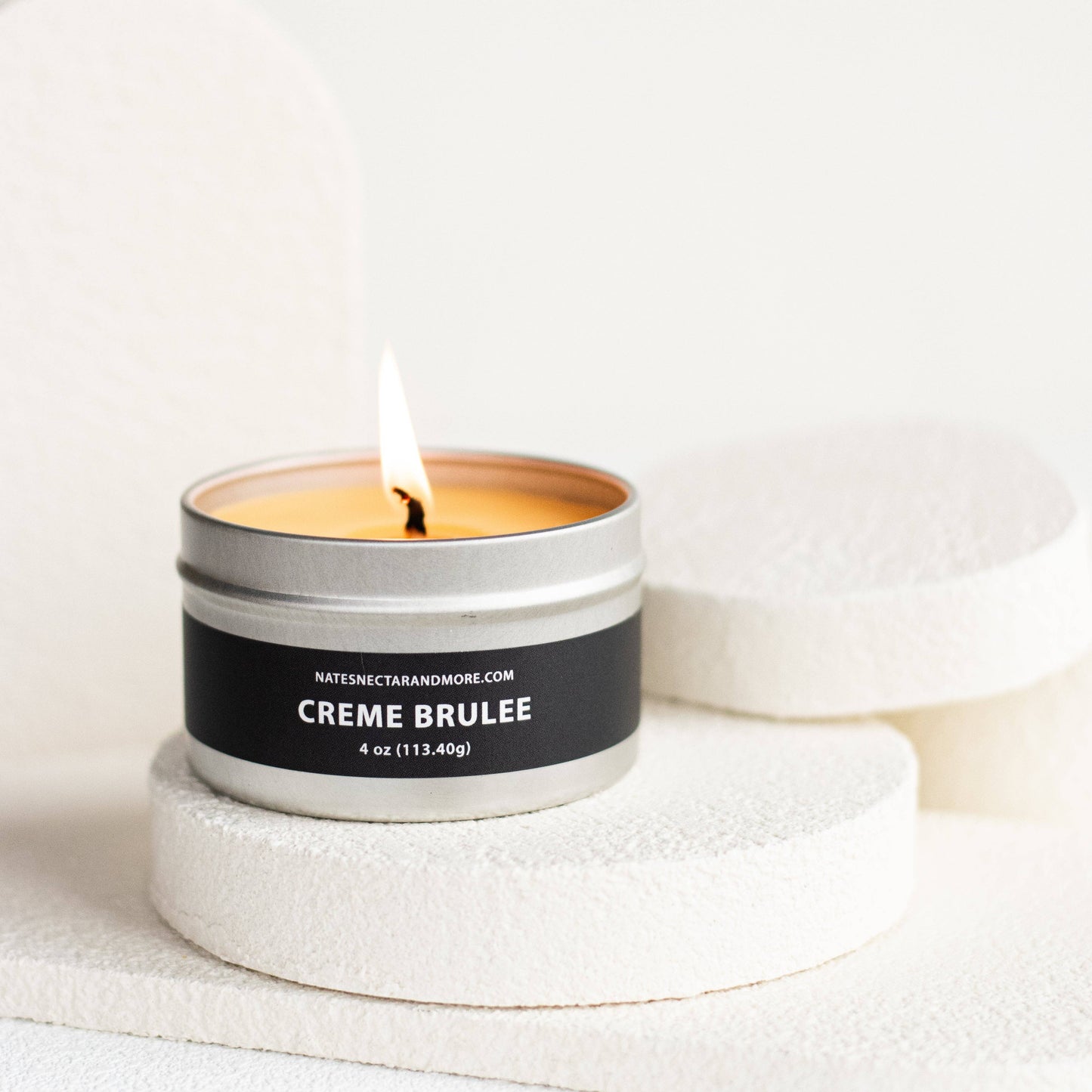 Creme Brulee Beeswax Candle