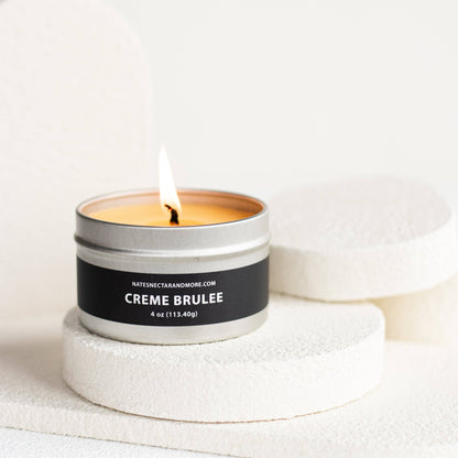 Creme Brulee Beeswax Candle
