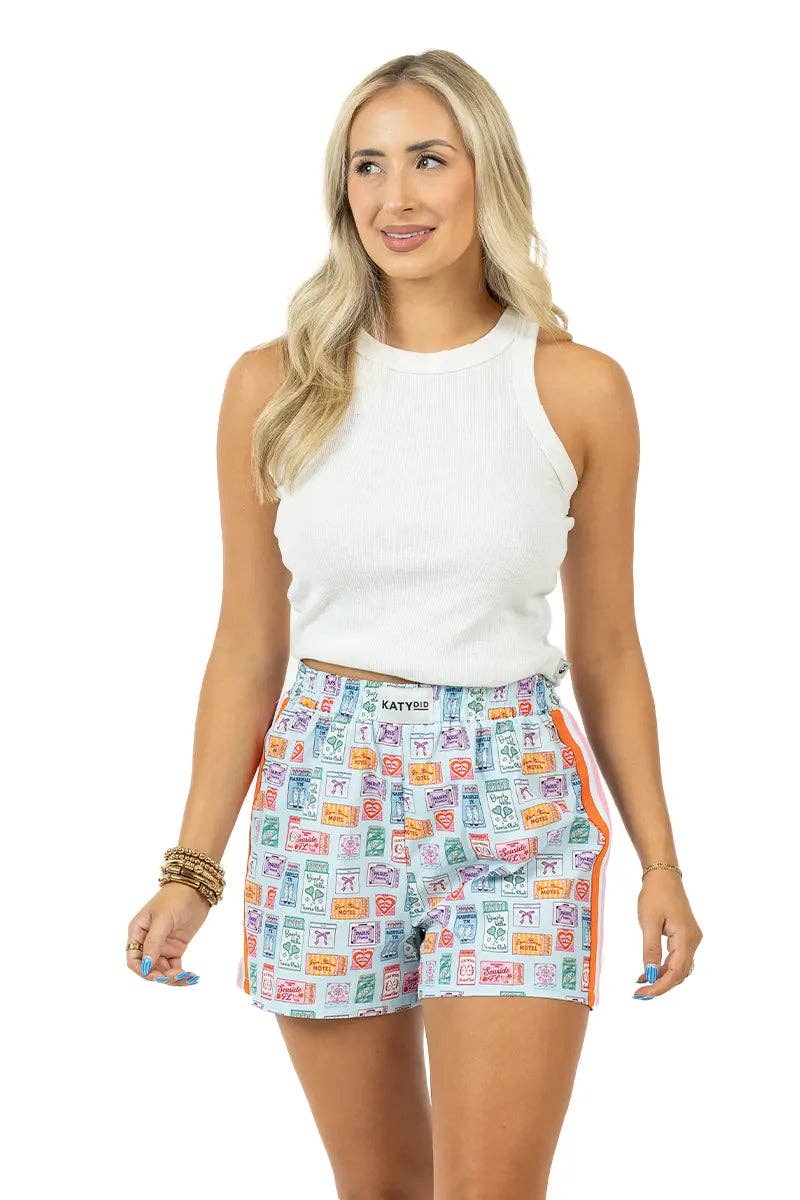 Traveling Matchbook Boxer Shorts
