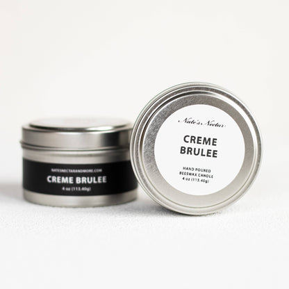 Creme Brulee Beeswax Candle