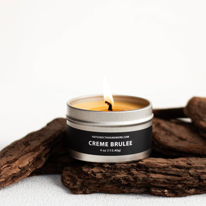 Creme Brulee Beeswax Candle