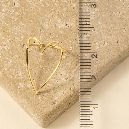 Heart Cut Out Ring