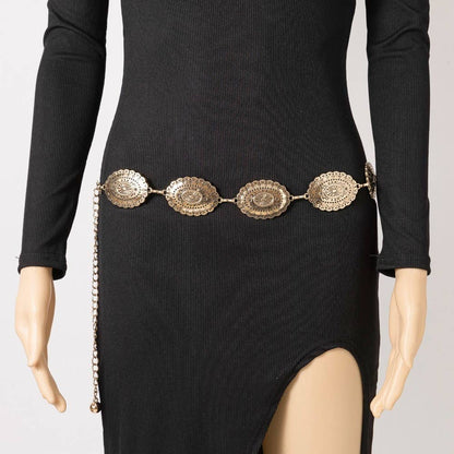 Concho Disc Chain Belt