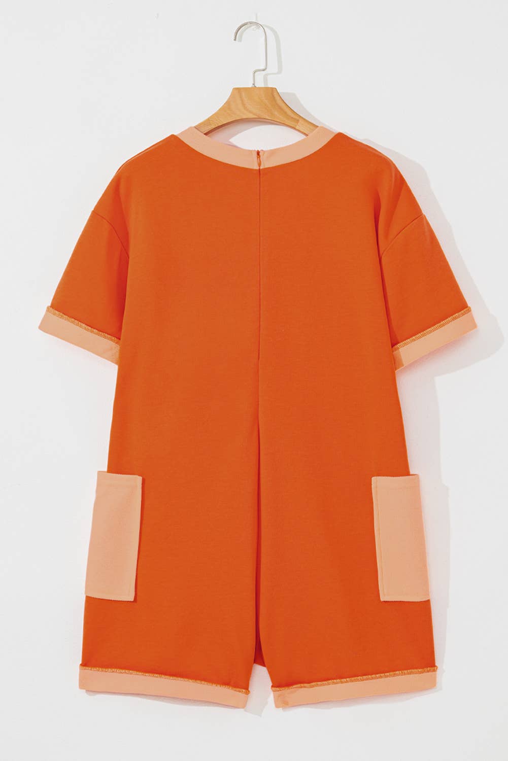 Liv Two-Tone Romper with Pocket