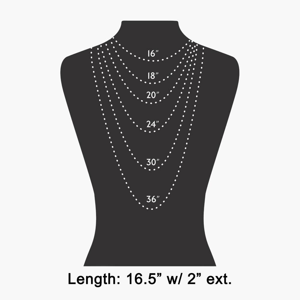 Pearl Paperclip Chain Necklace