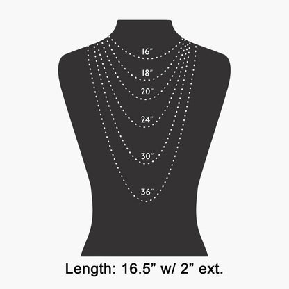 Pearl Paperclip Chain Necklace
