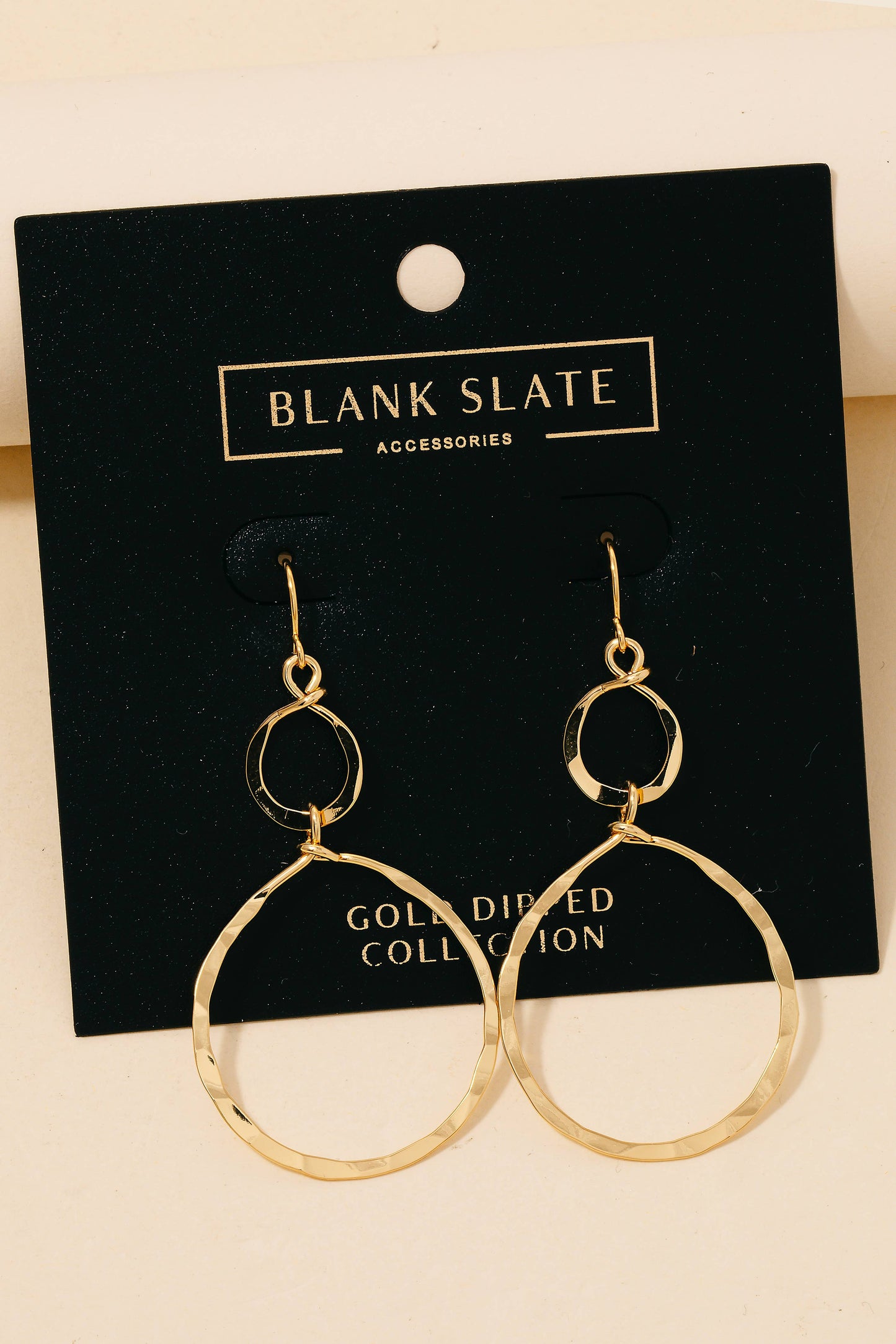Infinity Twist Drop Earrings