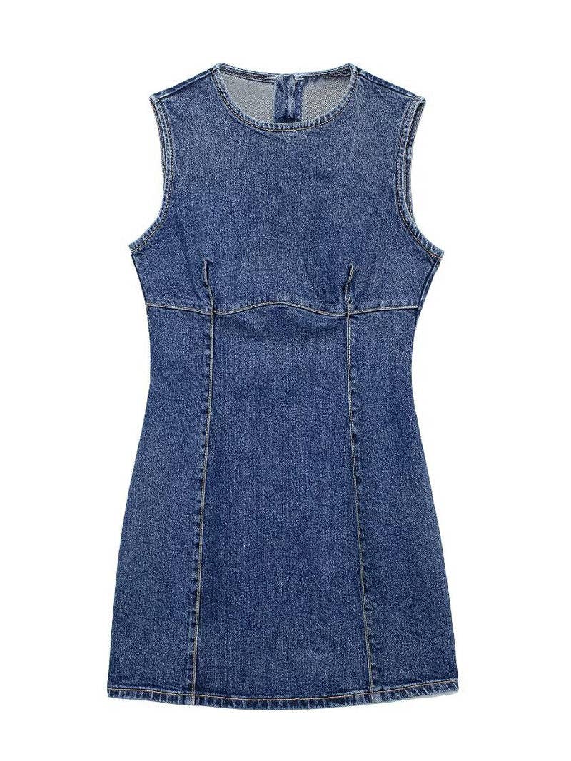 Denise Denim Mini Dress
