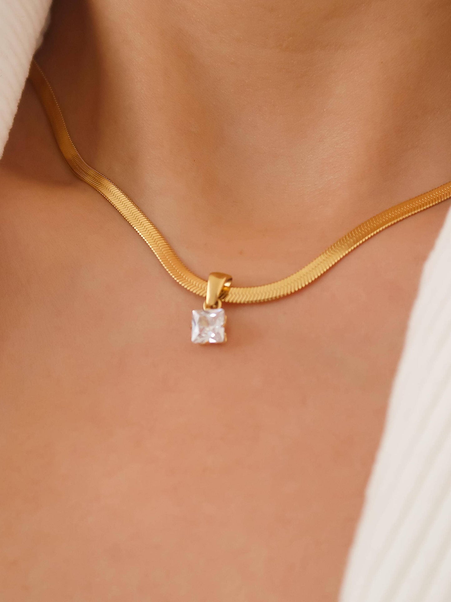Blanc 18K Gold Necklace