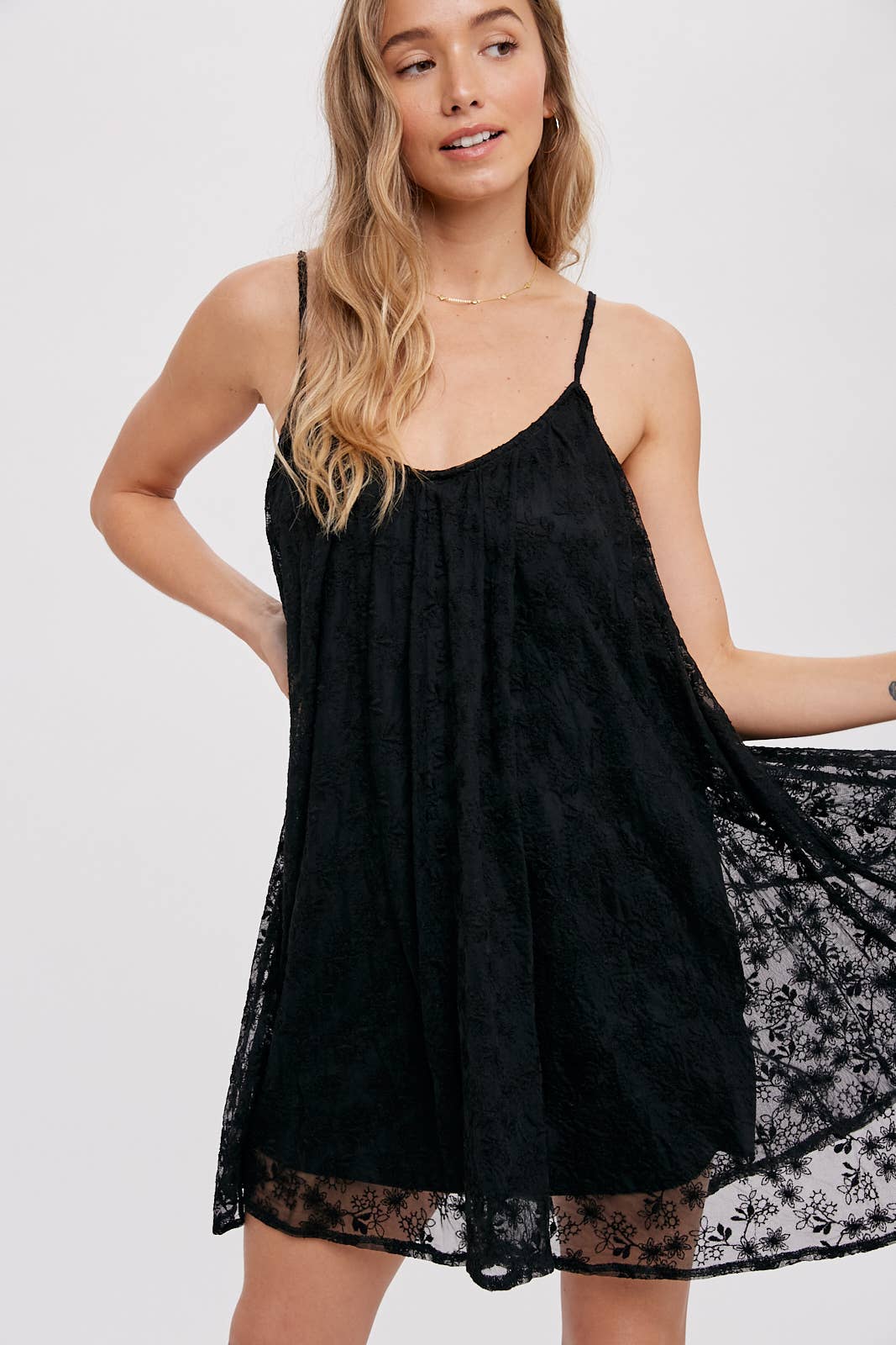 Kacey Lace Cami Dress