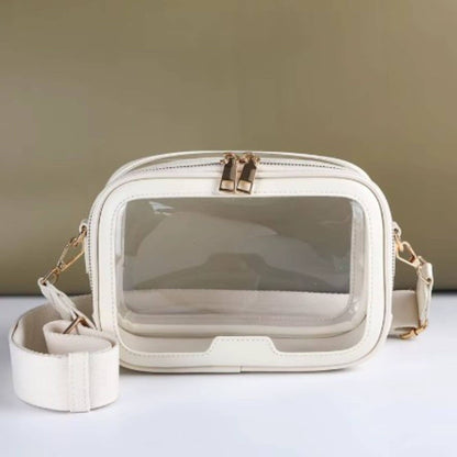 Clear Square Stadium Concert Crossbody Bag