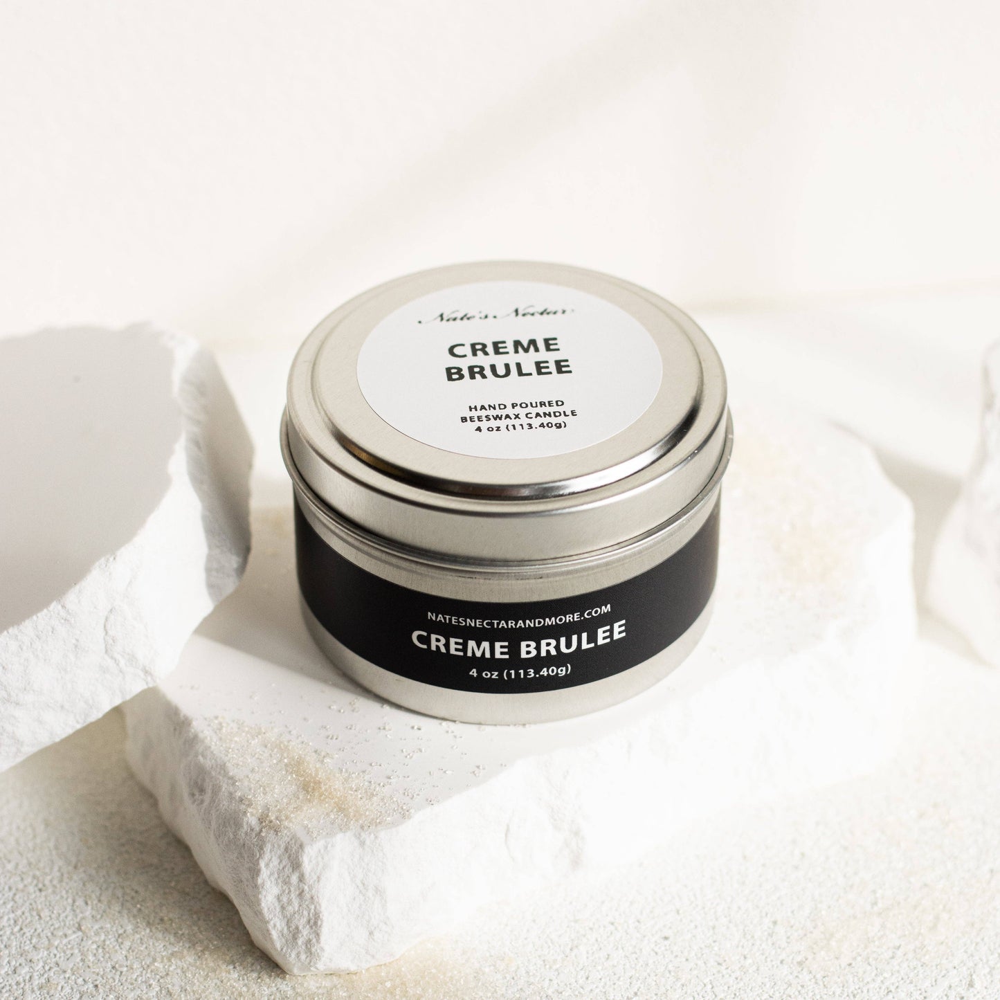 Creme Brulee Beeswax Candle