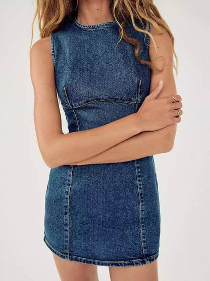 Denise Denim Mini Dress