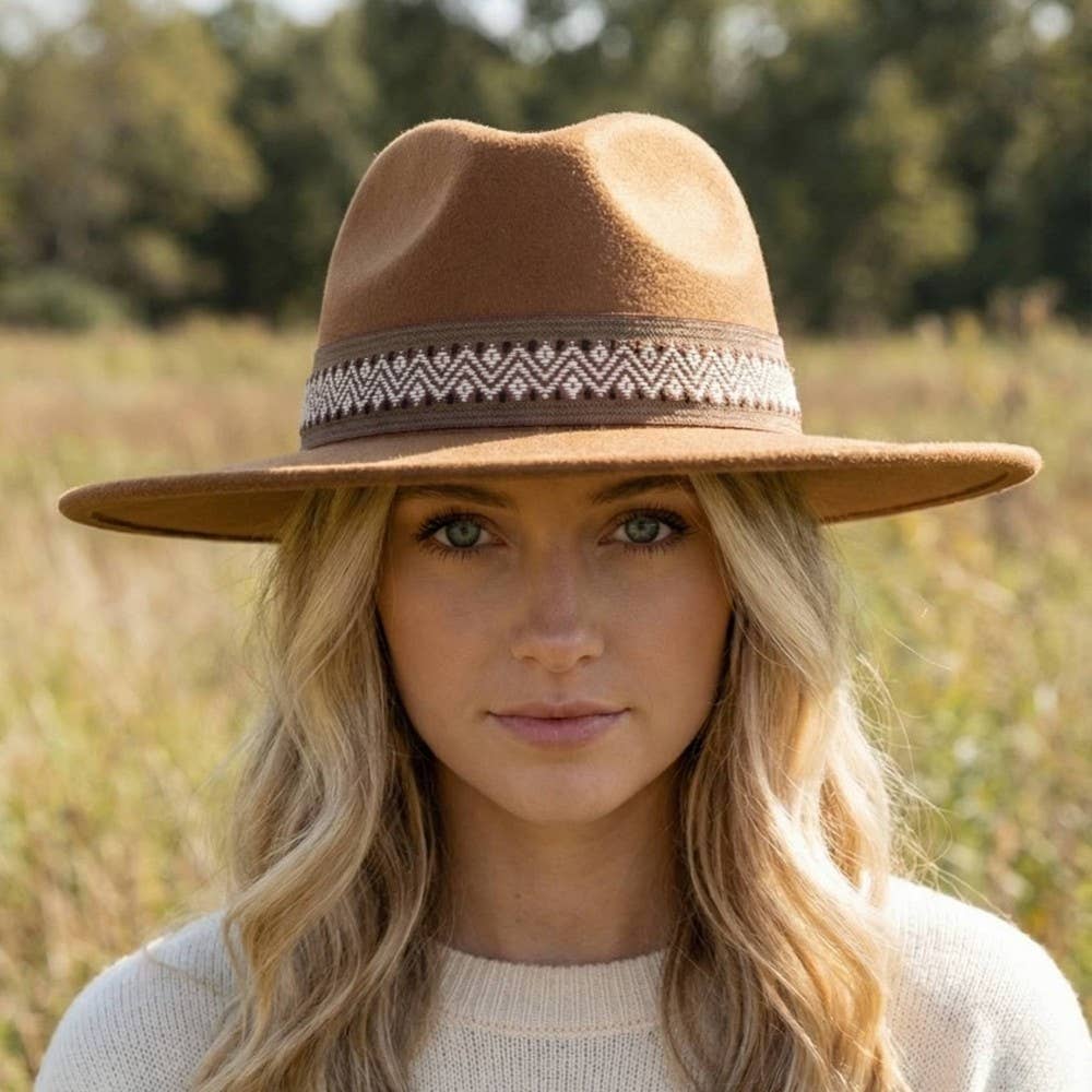 Boho Strap Cowboy Hat
