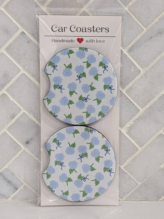 Hydrangea Flower Car Coasters