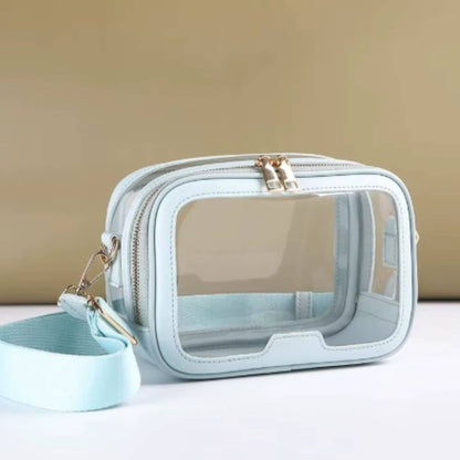 Clear Square Stadium Concert Crossbody Bag