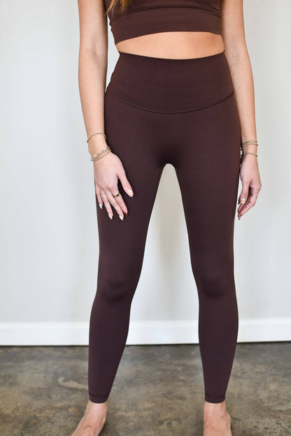 Coco Pure Move Classic Leggings - Espresso