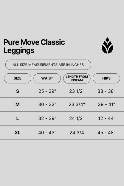 Kalila Pure Move Classic Leggings - Black