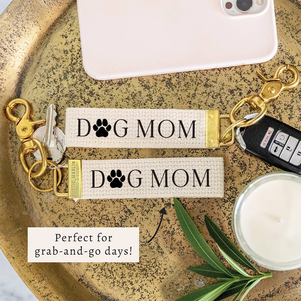 Dog Mom Keychain