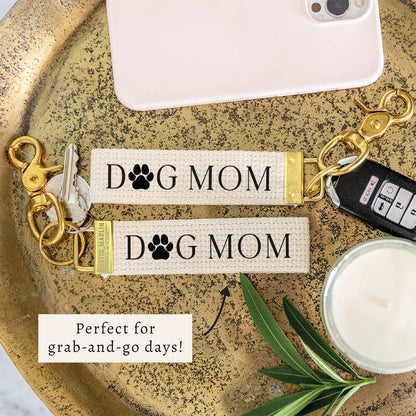 Dog Mom Keychain