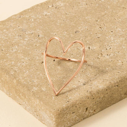 Heart Cut Out Ring