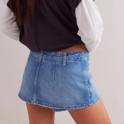 Kate Denim Mini Skirt