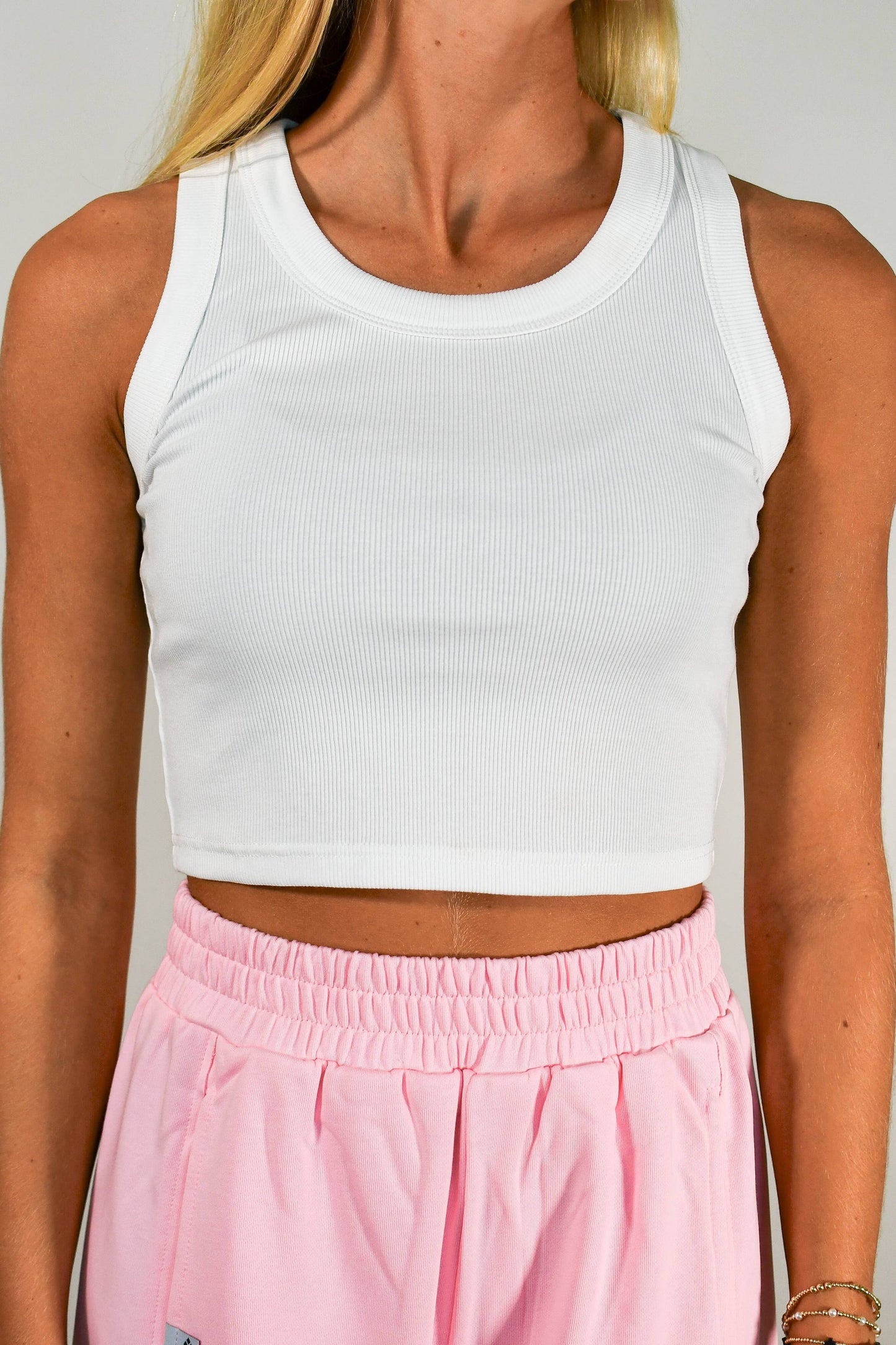 Elena Everyday Tank - White