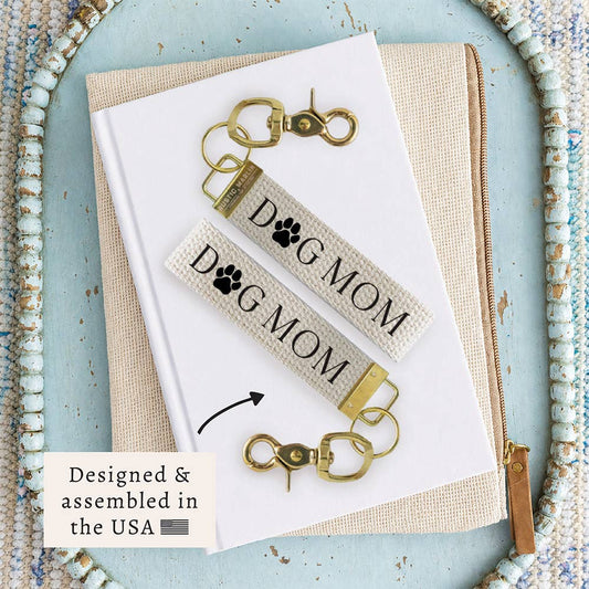 Dog Mom Keychain