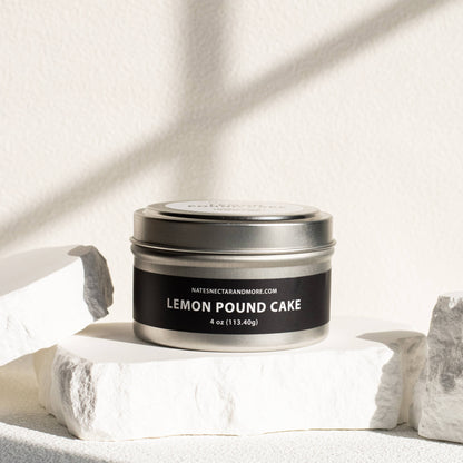 Lemon Pound Cake Beeswax Candle