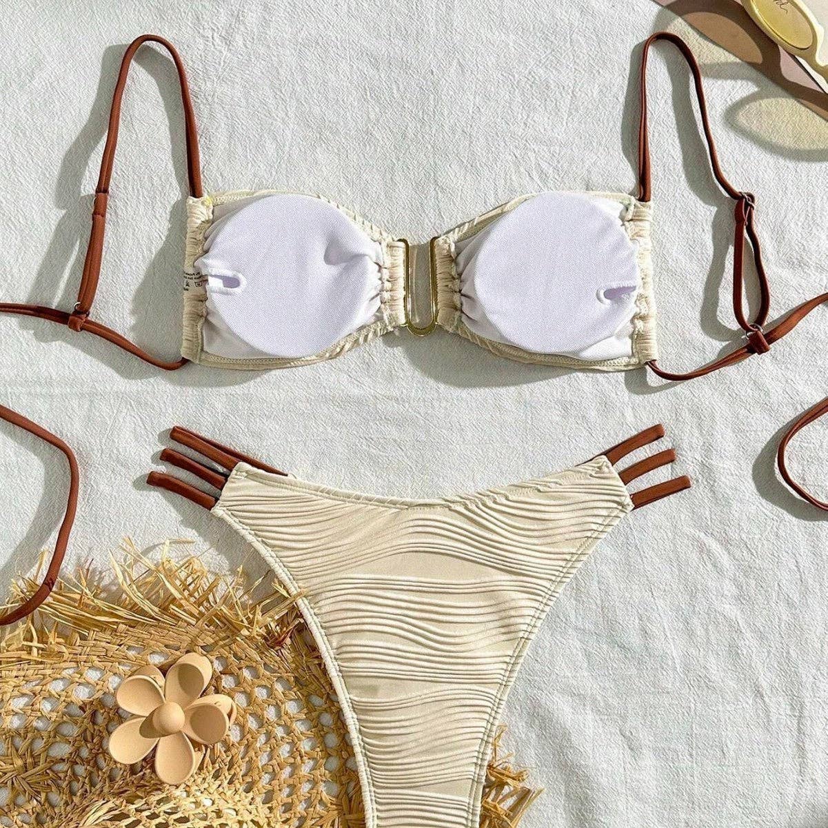 Alexandria 2 Piece Spaghetti Strap Triangle Bikini