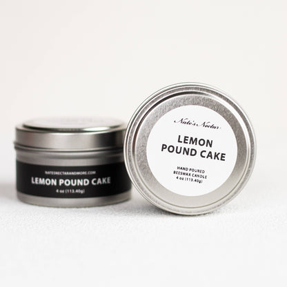 Lemon Pound Cake Beeswax Candle