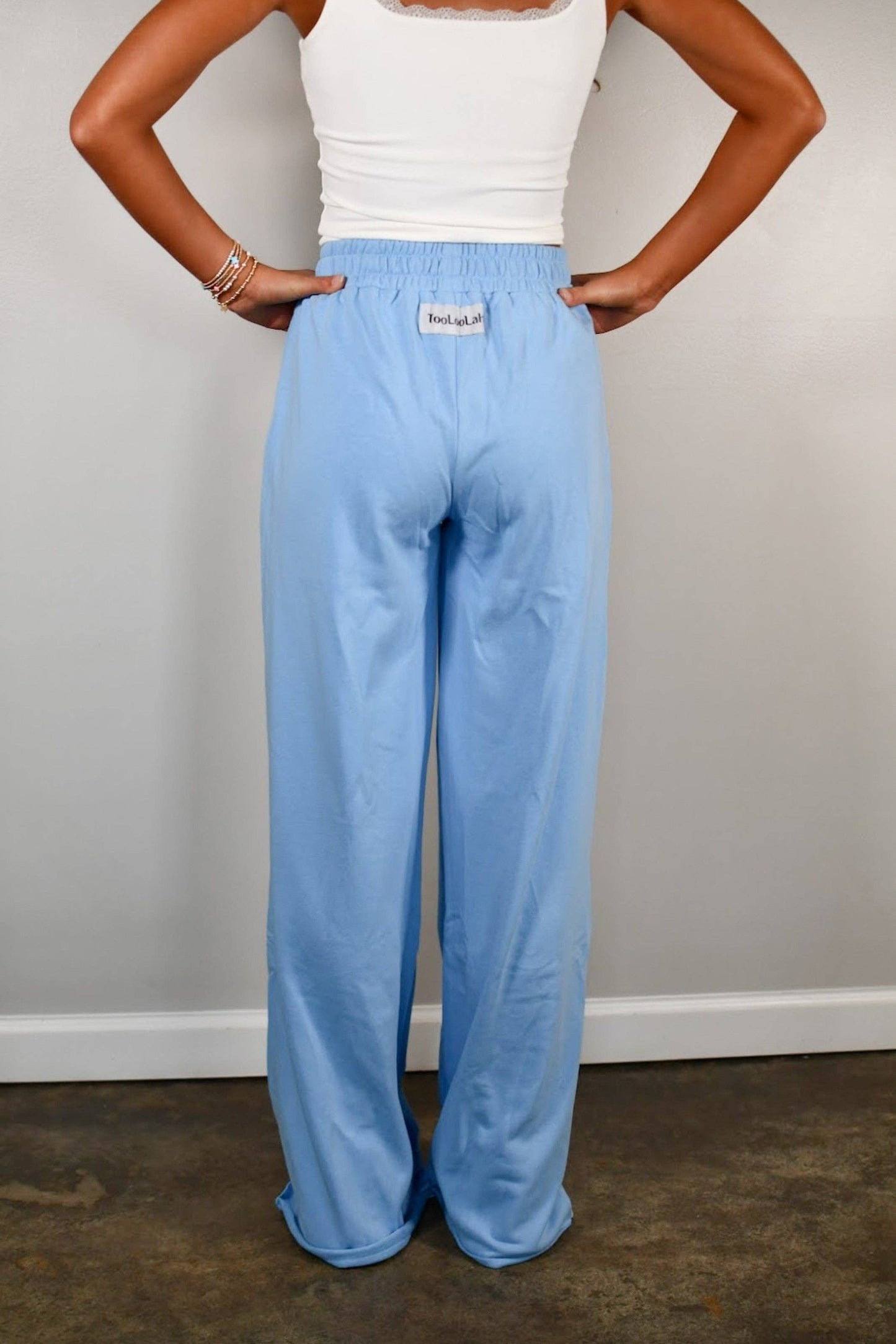 Blair Baseline Straight Leg Joggers - Bright Blue