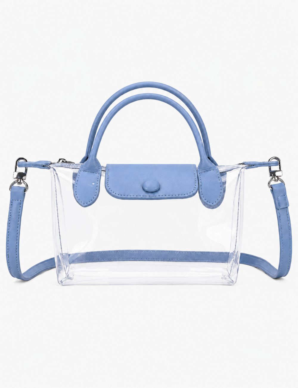 Jelly Crossbody Double Handle Handbag